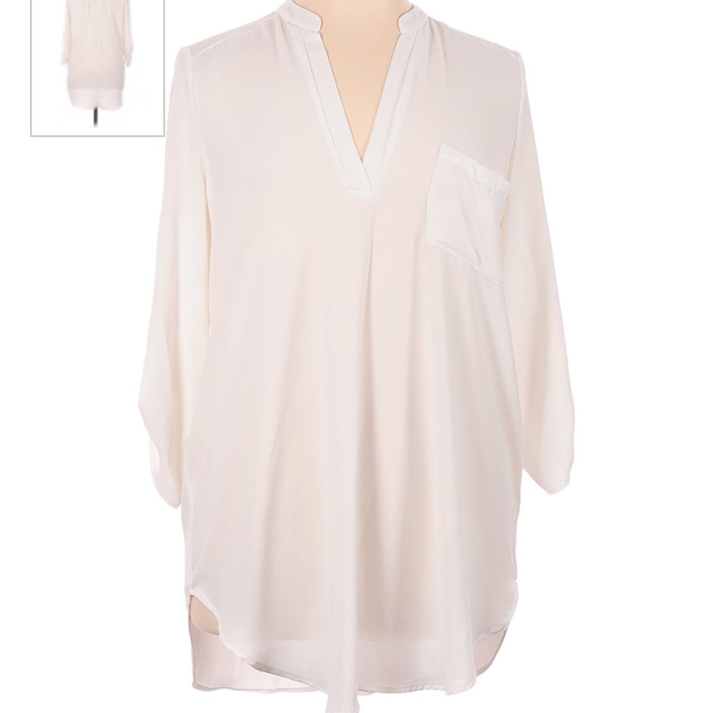 White lush top (polyester)